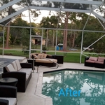 Pool Floor after work completed
