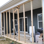 Screened in porch