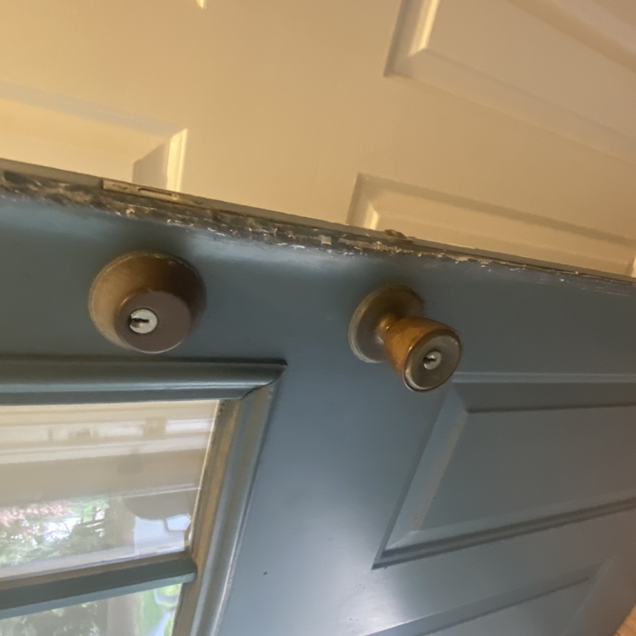Original back door