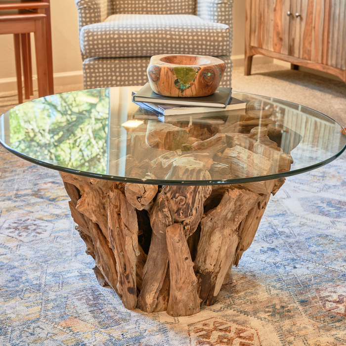 Living Room Teak Drifwood Table