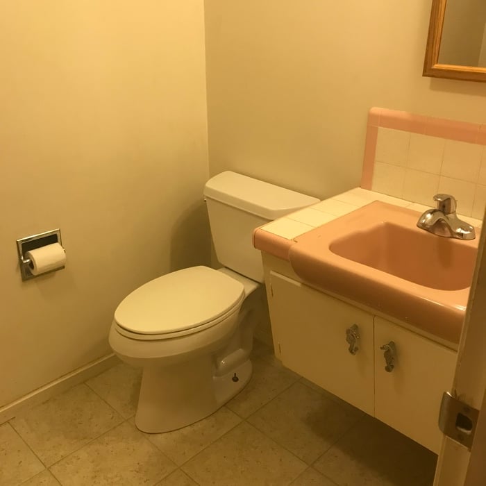 1950's Original Main Bathroom Before