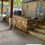 Stone Retaining Wall
