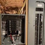 Sub panel installation