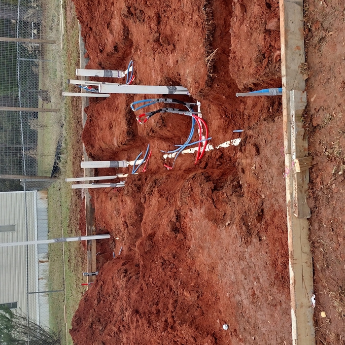 Water Main Pipe Installation