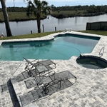 Pool deck