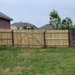 New fence and Double Gate