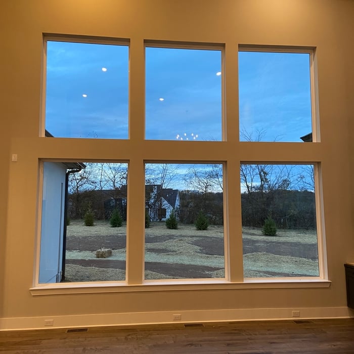 looking out