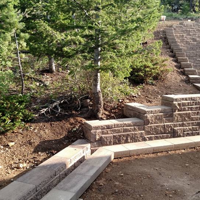 Retaining wall / Drainage channel