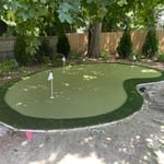 Residential Putting green