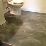 Bathroom floor
