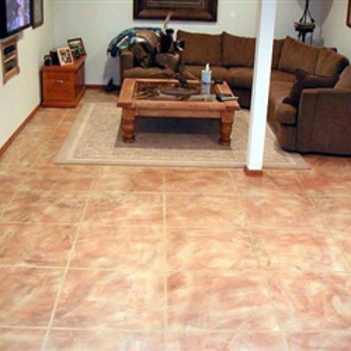 Basement floor