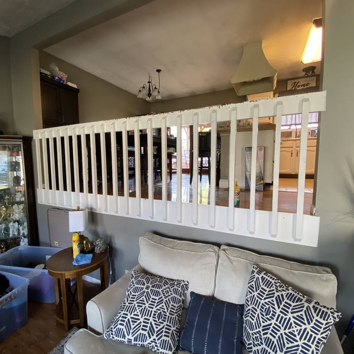 Railing and walls
