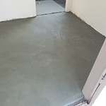 Foundation with patio