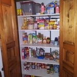 finished pantry