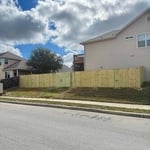 Standard privacy fence
