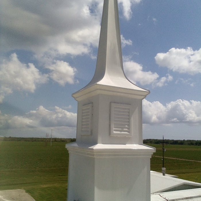 Steeple cleaning After shot
