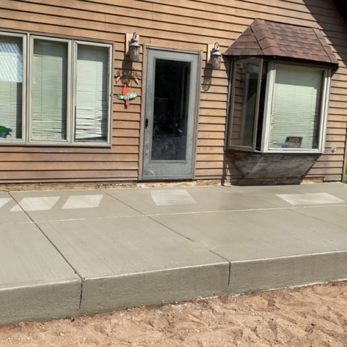 Front of House Patio
