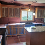 Cabinet refinishing