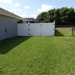 Vinyl Fence Gate