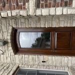 Outside front door