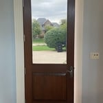 Inside front door