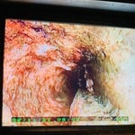 3" CAST IRON MAIN LINE BEFORE DESCALING