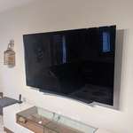 TV Mount and Sound Bar