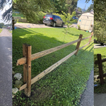 Fence wash and stain