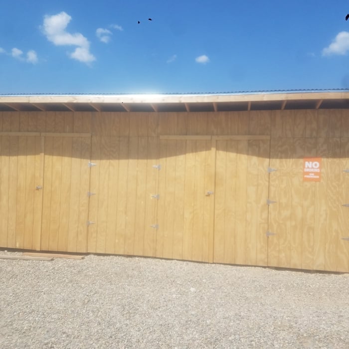 Hay barn