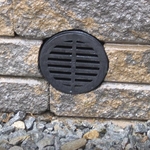 Retaining wall drainage