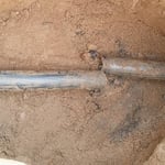 Separated sewer