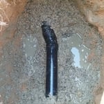 Bedded pipe connections
