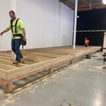 Framing sales floor