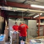 removing the pallets