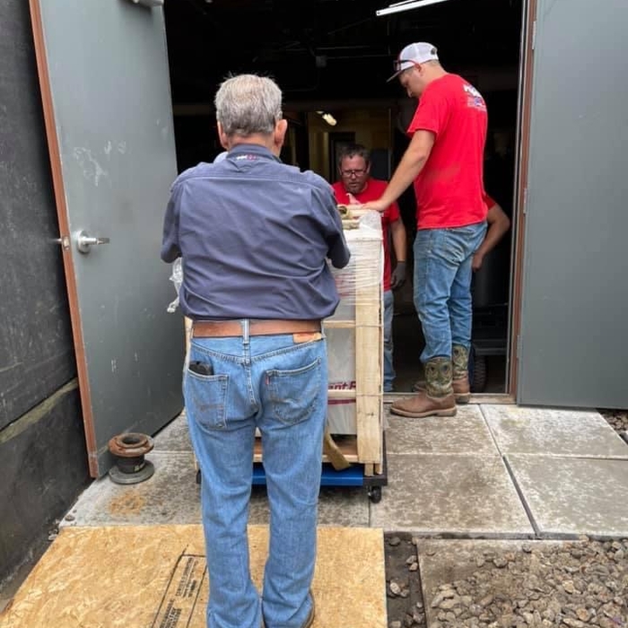 Manpower moving them