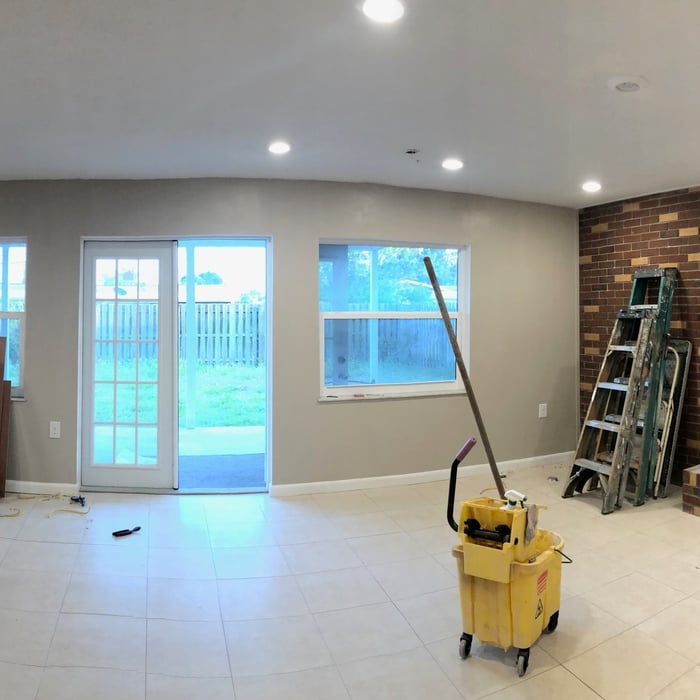 Living room lighting