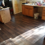 Finished Kitchen Floor Without Trim