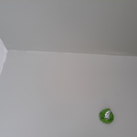 finished wall and ceiling corner