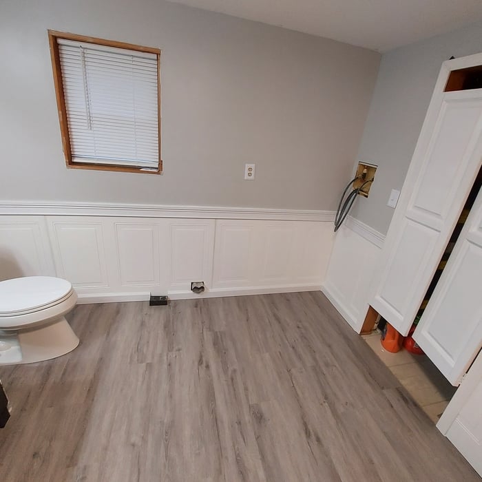 Bathroom Floor & Wall