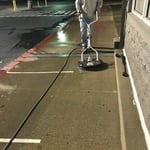 WalMart sidewalks