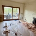 Demo fireplace