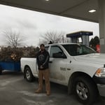 One of the vehicles