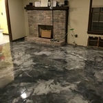 Living room Reflector Enhancer (Metallic) Floor