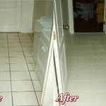 Clean and color seal laundry room
