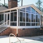 Sunroom on existing deck