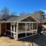 Weatherized Screen Porch