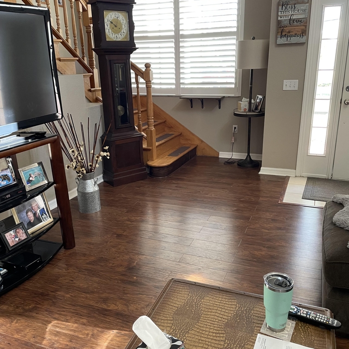 Floor Damage - Before