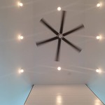 96" fan install on 20ft ceiling