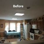 Kitchen lighting remodel