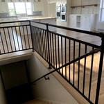 View down stairs